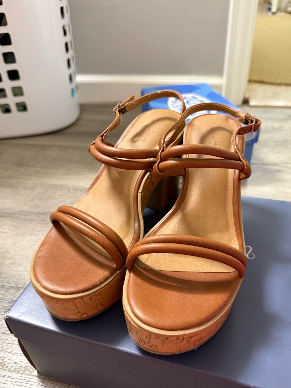 Target Women’s Tan Platform Sandals